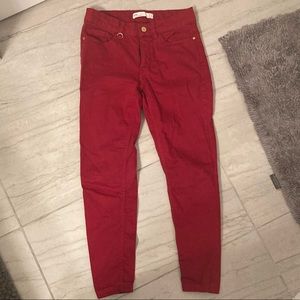 Red Jeans Sz 2